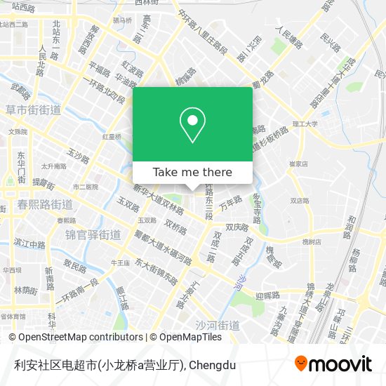 利安社区电超市(小龙桥a营业厅) map