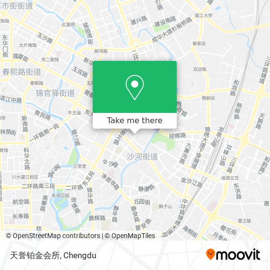 天誉铂金会所 map