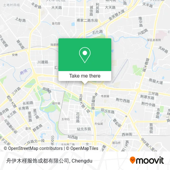 舟伊木槿服饰成都有限公司 map