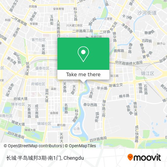长城·半岛城邦3期-南1门 map