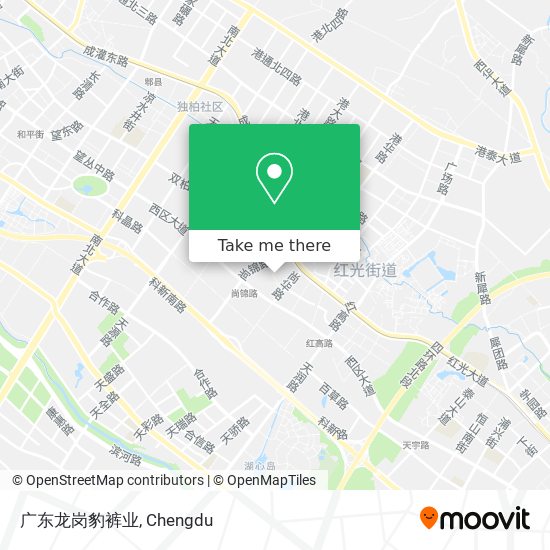 广东龙岗豹裤业 map