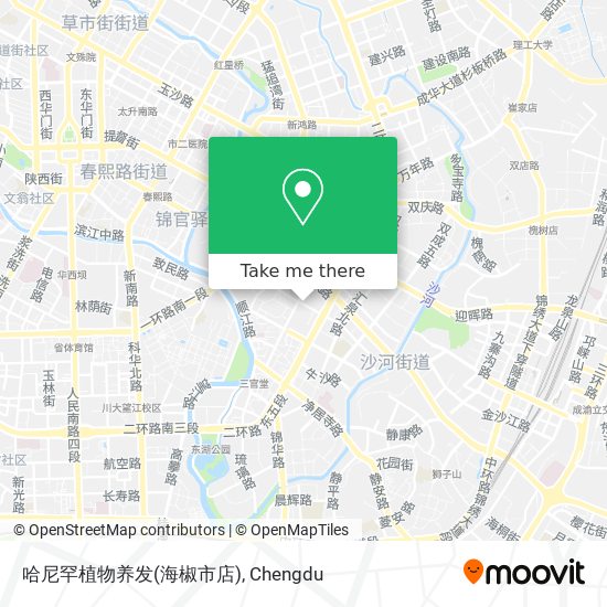 哈尼罕植物养发(海椒市店) map