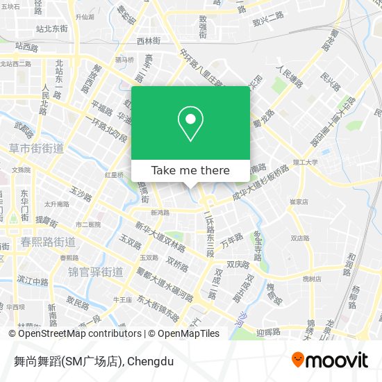 舞尚舞蹈(SM广场店) map