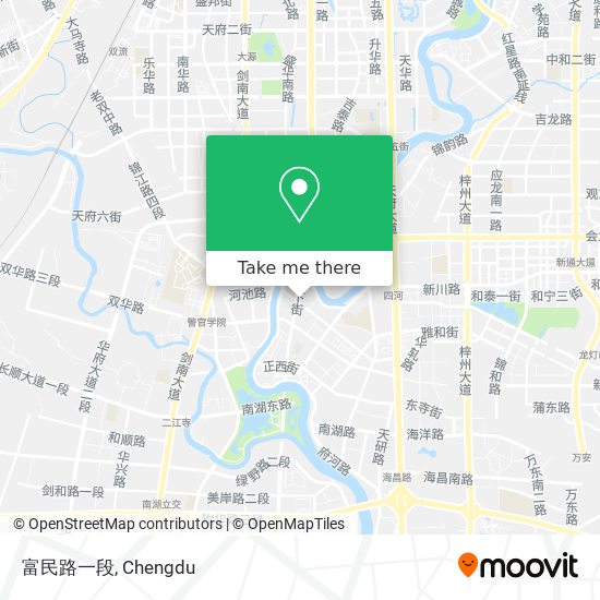 富民路一段 map