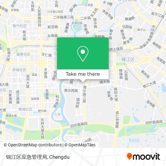 锦江区应急管理局 map