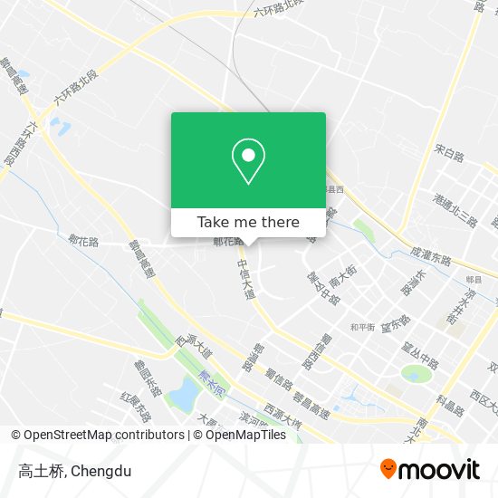 高土桥 map
