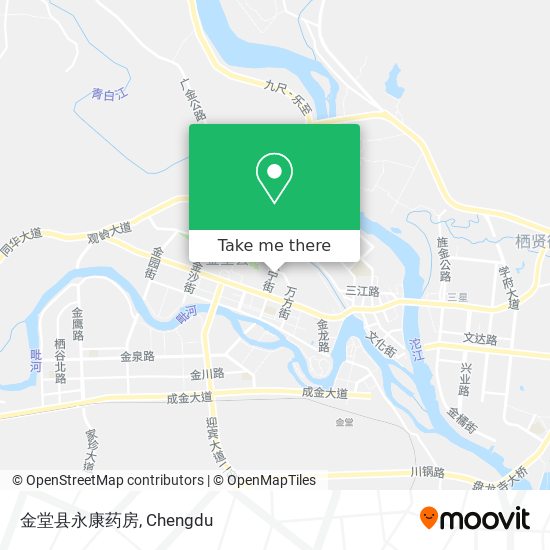 金堂县永康药房 map