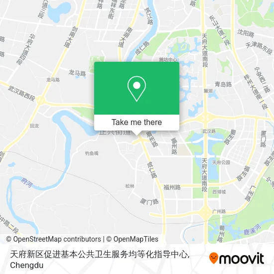 天府新区促进基本公共卫生服务均等化指导中心 map
