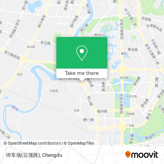 停车场(云顶路) map
