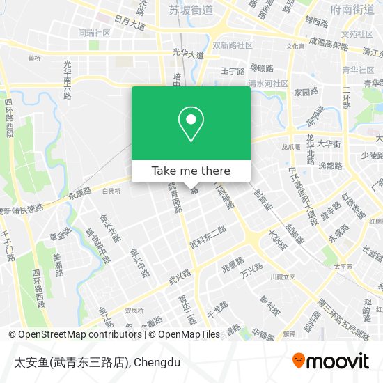 太安鱼(武青东三路店) map