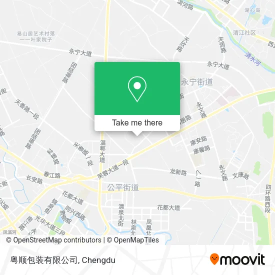 粤顺包装有限公司 map