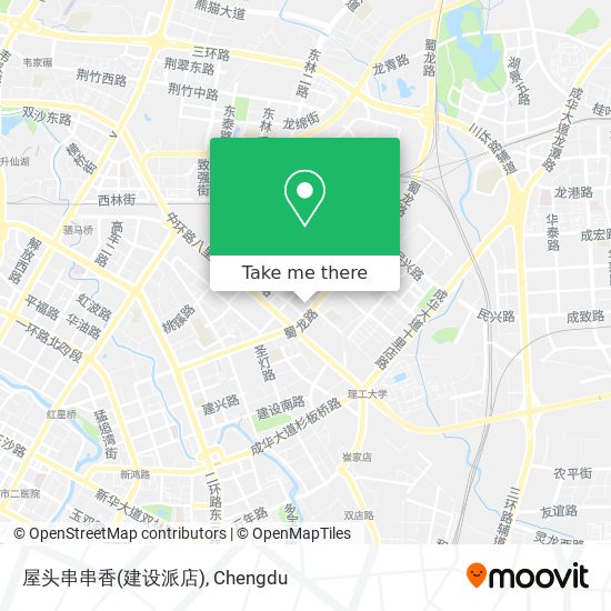 屋头串串香(建设派店) map