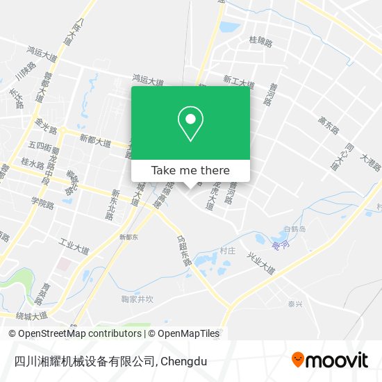 四川湘耀机械设备有限公司 map