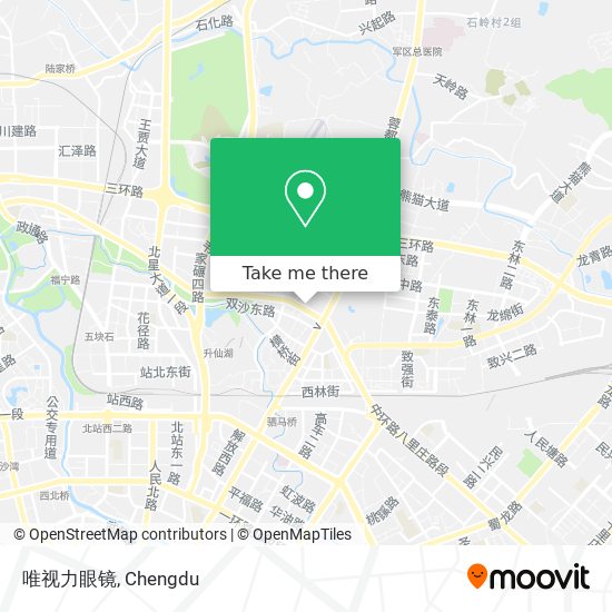 唯视力眼镜 map