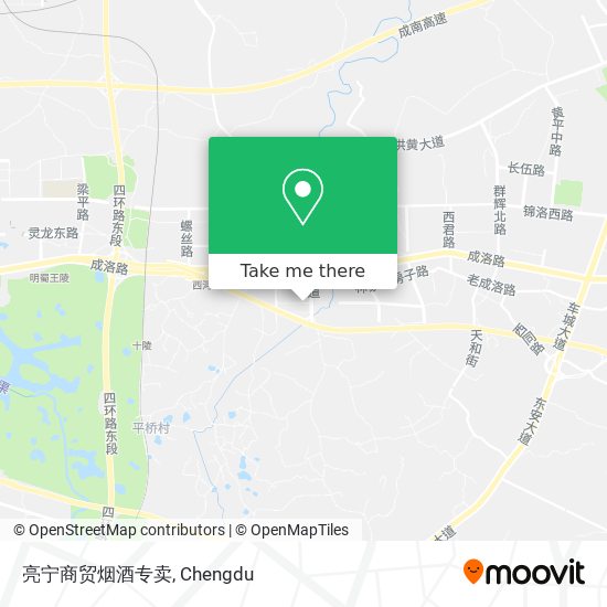 亮宁商贸烟酒专卖 map