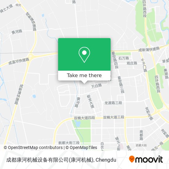 成都康河机械设备有限公司 map