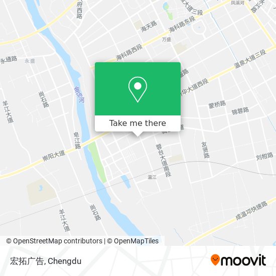 宏拓广告 map