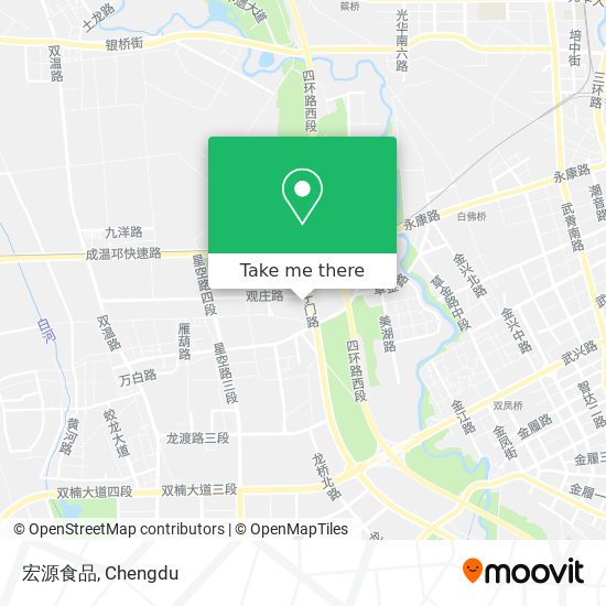 宏源食品 map