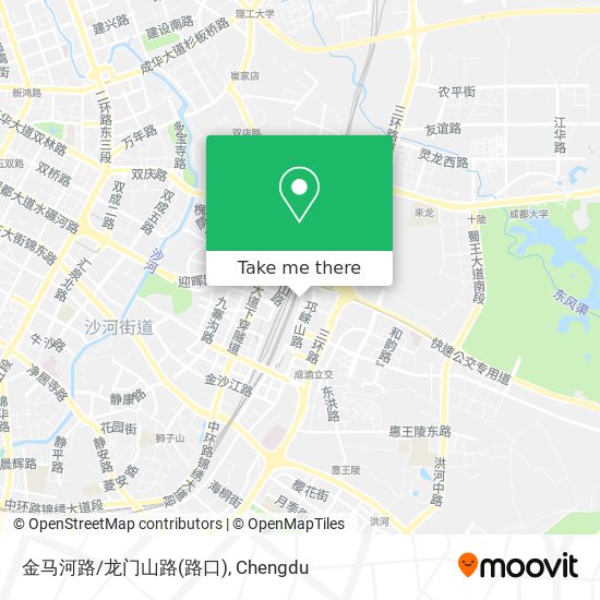 金马河路/龙门山路(路口) map