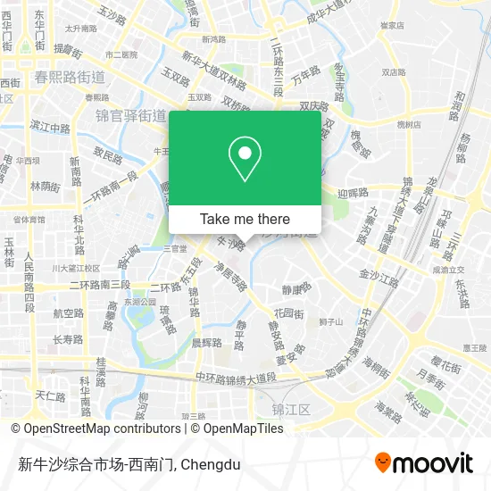 新牛沙综合市场-西南门 map