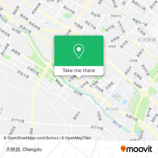 天映路 map