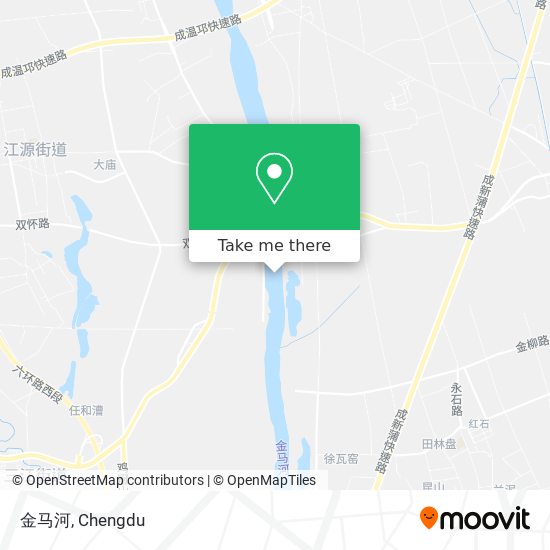 金马河 map
