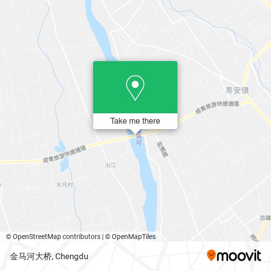 金马河大桥 map