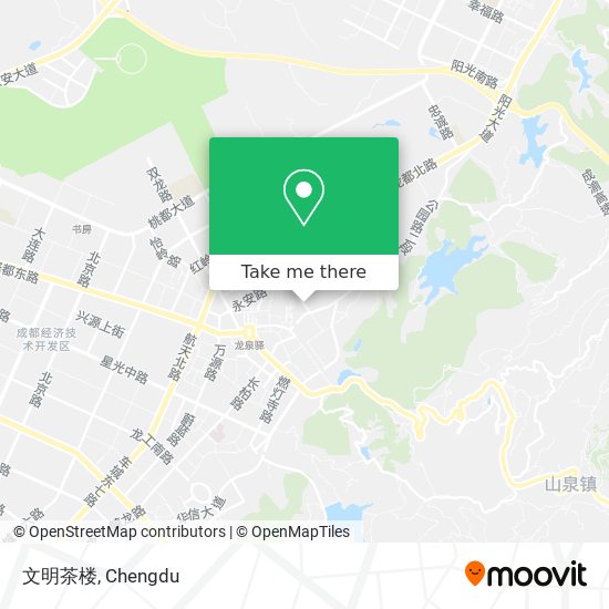 文明茶楼 map