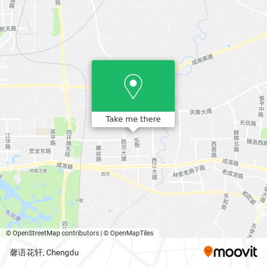 馨语花轩 map