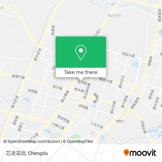芯语花坊 map
