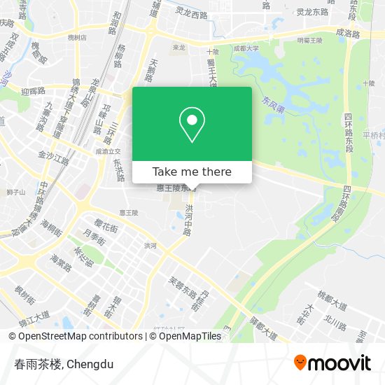春雨茶楼 map