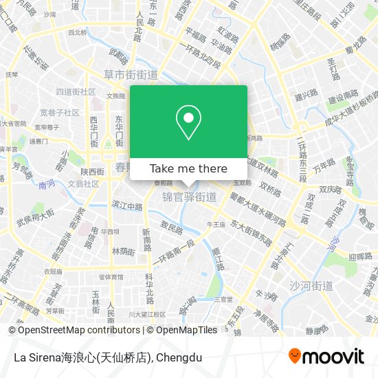 La Sirena海浪心(天仙桥店) map