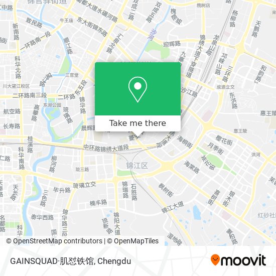 GAINSQUAD·肌怼铁馆 map