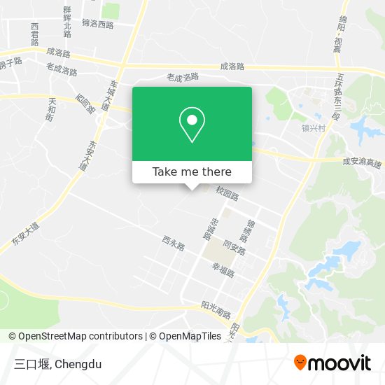 三口堰 map