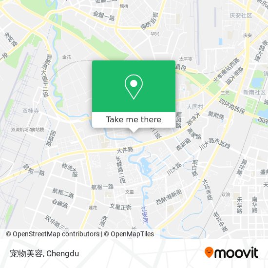宠物美容 map