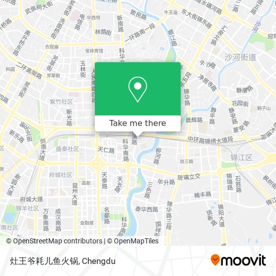 灶王爷耗儿鱼火锅 map