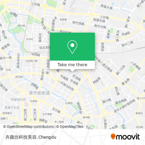 卉颜坊科技美容 map
