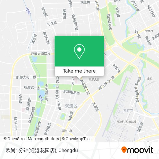欧尚1分钟(迎港花园店) map