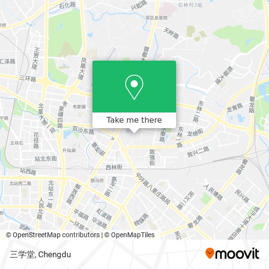 三学堂 map