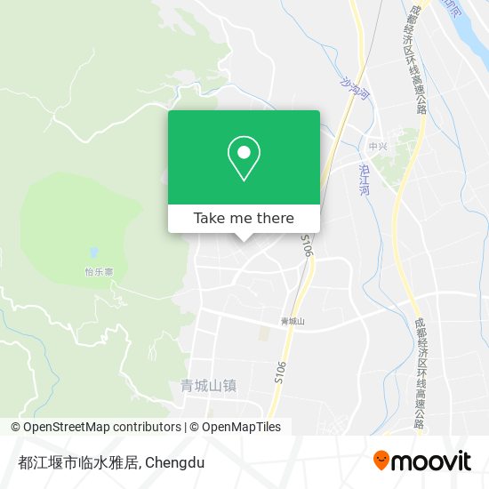 都江堰市临水雅居 map