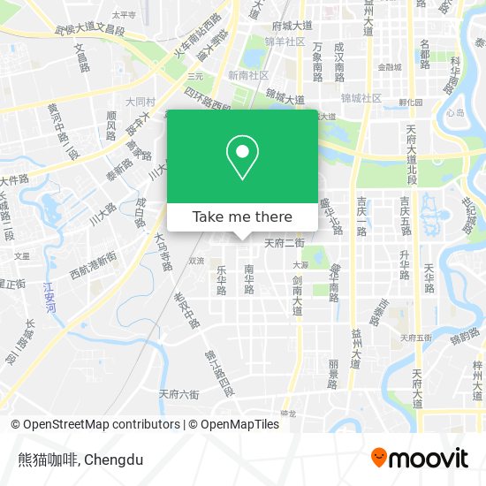 熊猫咖啡 map