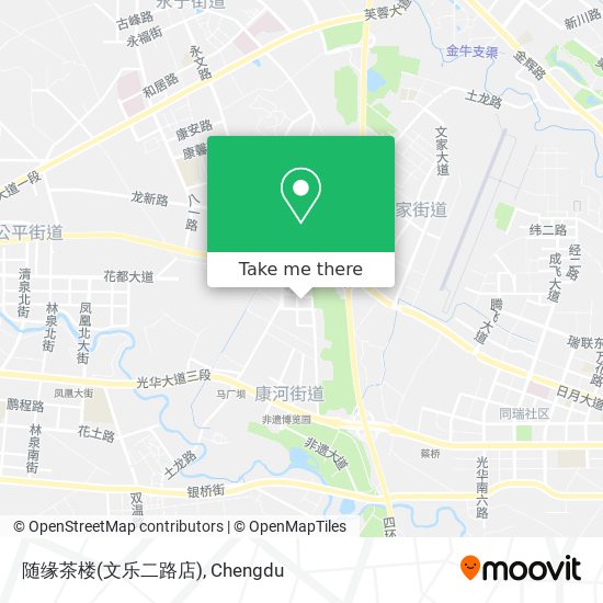 随缘茶楼(文乐二路店) map