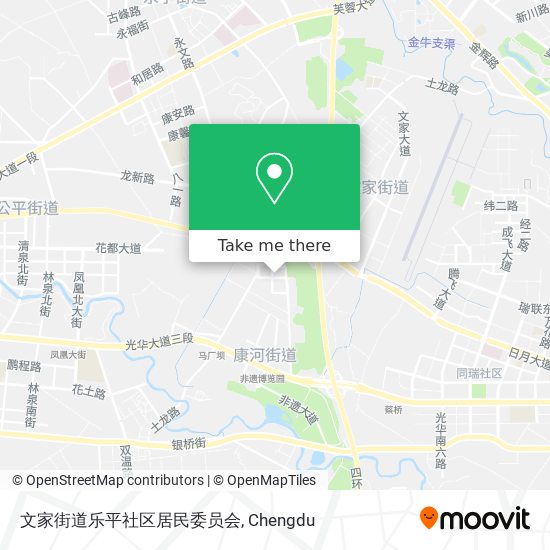 文家街道乐平社区居民委员会 map