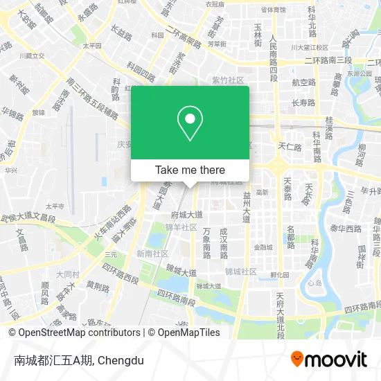 南城都汇五A期 map