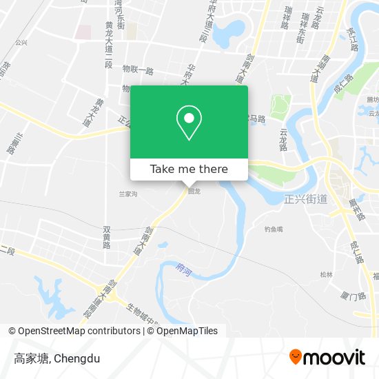 高家塘 map