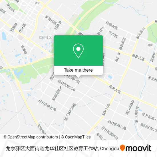 龙泉驿区大面街道龙华社区社区教育工作站 map