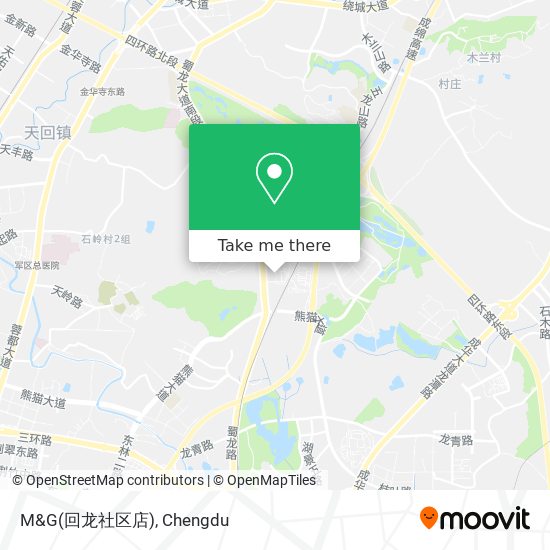 M&G(回龙社区店) map