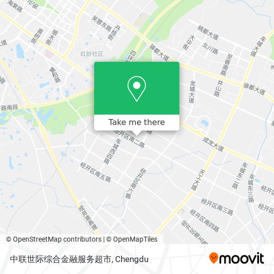 中联世际综合金融服务超市 map