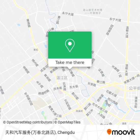 天和汽车服务(万春北路店) map