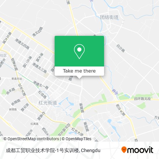 成都工贸职业技术学院-1号实训楼 map